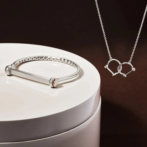 Clogau Royal Sterling Silver Stirrup Bangle - Jewellery - Clogau - Bumbletree