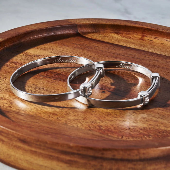 Clogau Tree of Life® Insignia Silver Baby Bangle - Jewellery - Clogau - Bumbletree
