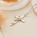 Clogau Tree Of Life Cross Vine Pendant - Jewellery - Clogau - Bumbletree