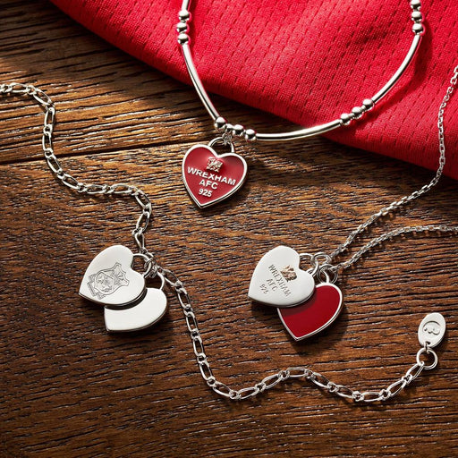 Clogau Wrexham AFC Affinity Heart Bracelet - Jewellery - Clogau - Bumbletree
