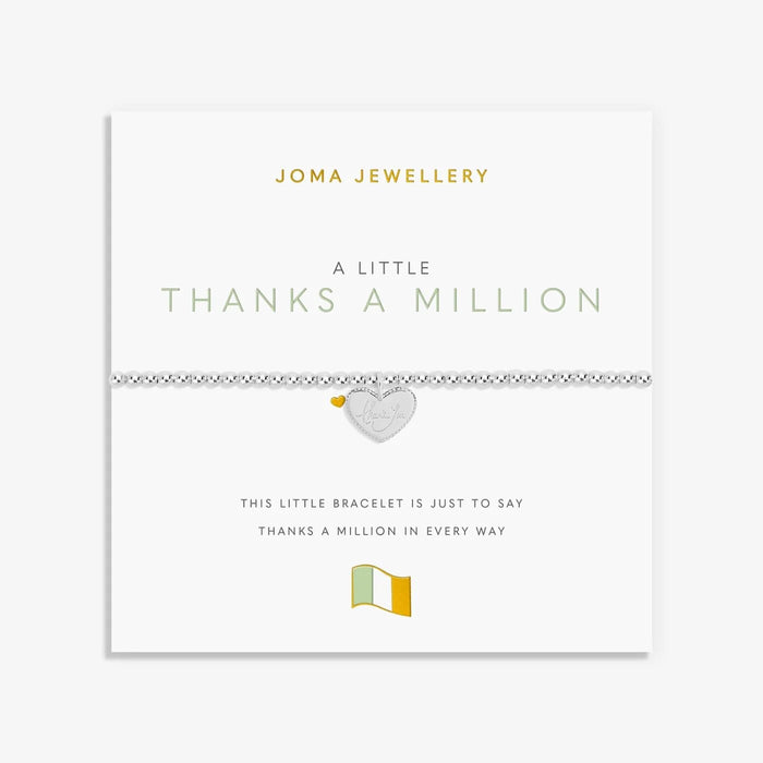 A Little Thanks A Million Bracelet Irish - Jewellery - Joma Jewellery - Bumbletree