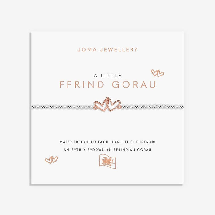 Joma Jewellery A Little 'Ffrind Gorau' 'Best Friend' Welsh Bracelet - Jewellery - Joma Jewellery - Bumbletree