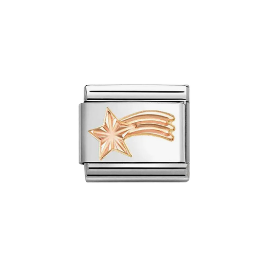 NOMINATION Classic Rose Gold Comet Star Charm - Charms - Nomination - Bumbletree