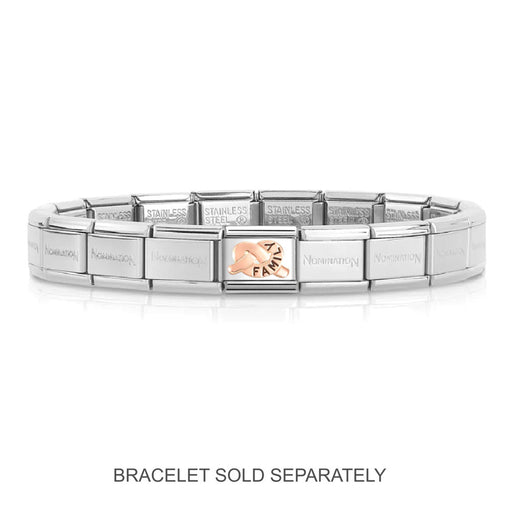 NOMINATION Classic Rose Gold Knot of Family Charm - Charms - Nomination - Bumbletree