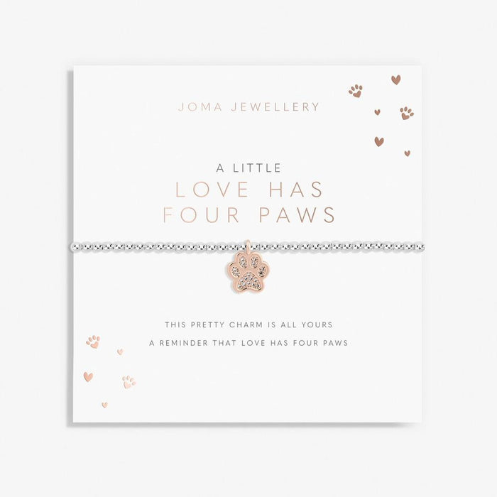 Joma Jewellery A Little 'Love Has Four Paws' Bracelet - Jewellery - Joma Jewellery - Bumbletree