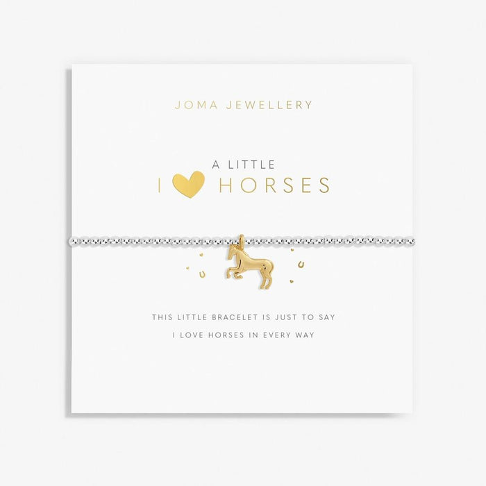 Joma Jewellery A Little 'I Love Horses' Bracelet - Jewellery - Joma Jewellery - Bumbletree