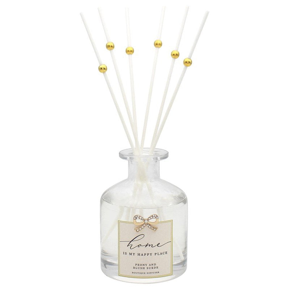 Desire 'Home' Peony & Blush Suede Reed Diffuser - 200ml– Bumbletree