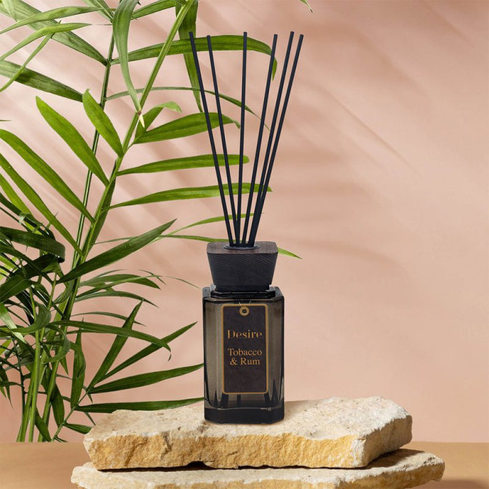 Desire Tobacco & Rum Luxury Reed Diffuser - 200ml - Home Fragrance - Bumbletree - Bumbletree
