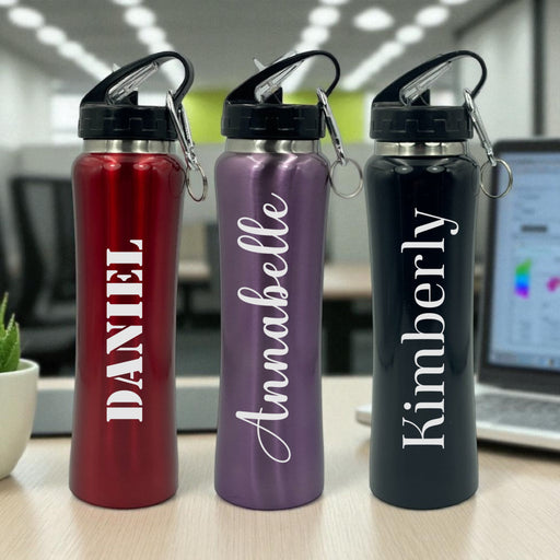 Personalised Stainless Steel Insulated Water Bottle - Gifts - Bumbletree - Bumbletree