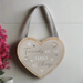 'Friends' Wooden Hanging Heart Ornament Plaque - Gifts - Bumbletree - Bumbletree