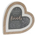 'Friends' 3D Heart Plaque Wooden Ornament - Homeware - Bumbletree - Bumbletree