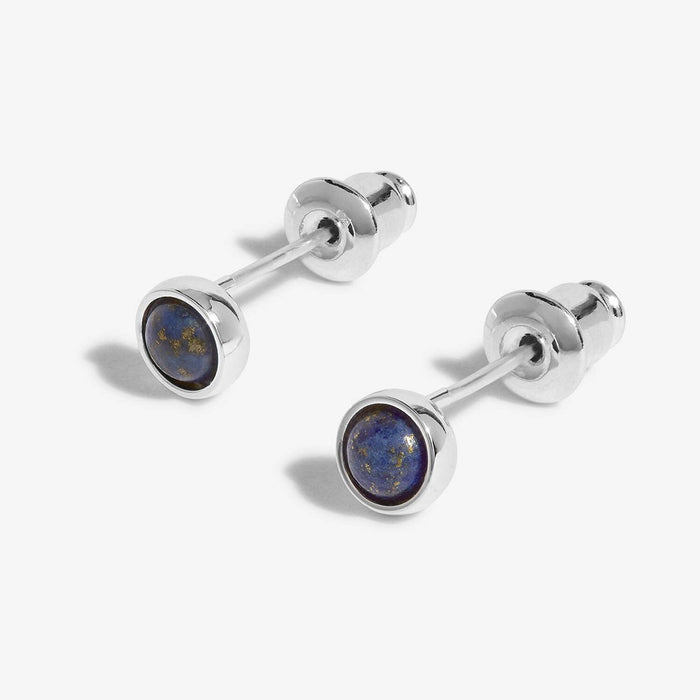 Joma Jewellery September 'Lapis Lazuli' Birthstone Boxed Earrings - Jewellery - Joma Jewellery - Bumbletree