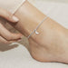 Joma Jewellery Moon Anklet - Jewellery - Joma Jewellery - Bumbletree