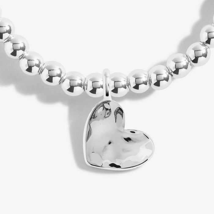 Joma Jewellery Hammered Heart Anklet - Jewellery - Joma Jewellery - Bumbletree