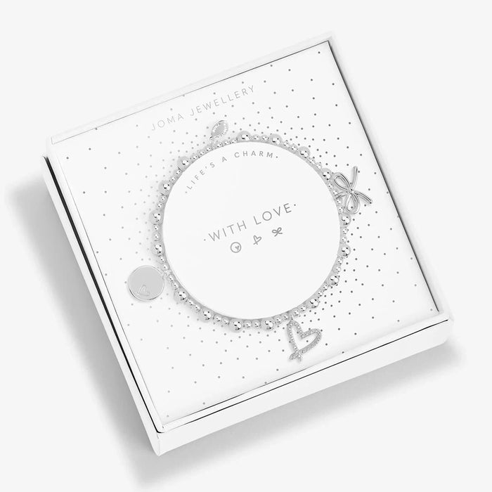 Joma Jewellery Life's A Charm 'With Love' Bracelet - Jewellery - Joma Jewellery - Bumbletree