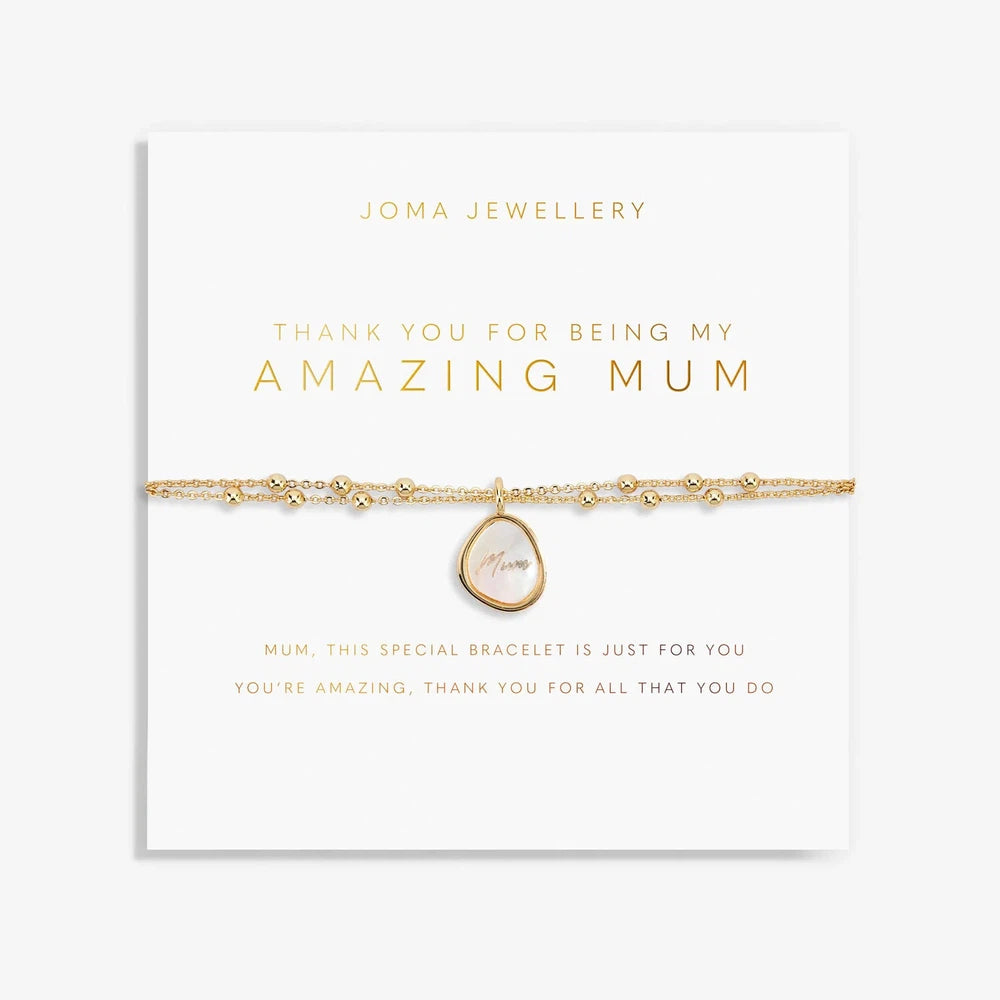 Joma Jewellery My Moments Thank You For Being My Amazing Mum