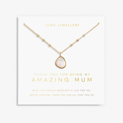 Joma Jewellery My Moments 'Thank You For Being My Amazing Mum' Necklace - Jewellery - Joma Jewellery - Bumbletree