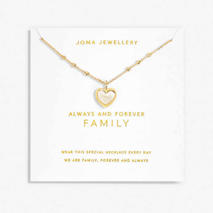 Joma Jewellery My Moments 'Always And Forever Family' Necklace - Jewellery - Joma Jewellery - Bumbletree