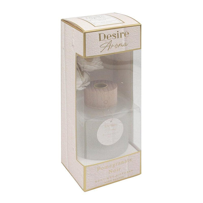 Desire Pomegranate Noir Luxury Floral Reed Diffuser - 200ml - Home Fragrance - Bumbletree - Bumbletree