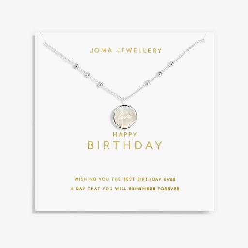 Joma Jewellery My Moments 'Happy Birthday' Necklace - Jewellery - Joma Jewellery - Bumbletree