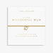 Joma Jewellery Gold A Little 'Wonderful Mum' Bracelet - Jewellery - Joma Jewellery - Bumbletree