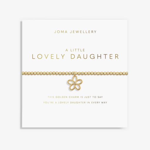 Joma Jewellery Gold A Little 'Lovely Daughter' Bracelet - Jewellery - Joma Jewellery - Bumbletree