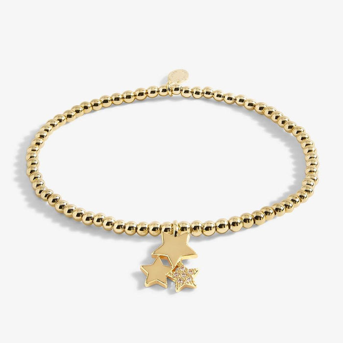 Joma Jewellery Gold A Little 'Congratulations' Bracelet - Jewellery - Joma Jewellery - Bumbletree