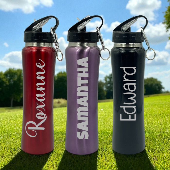 Personalised Stainless Steel Insulated Water Bottle - Gifts - Bumbletree - Bumbletree