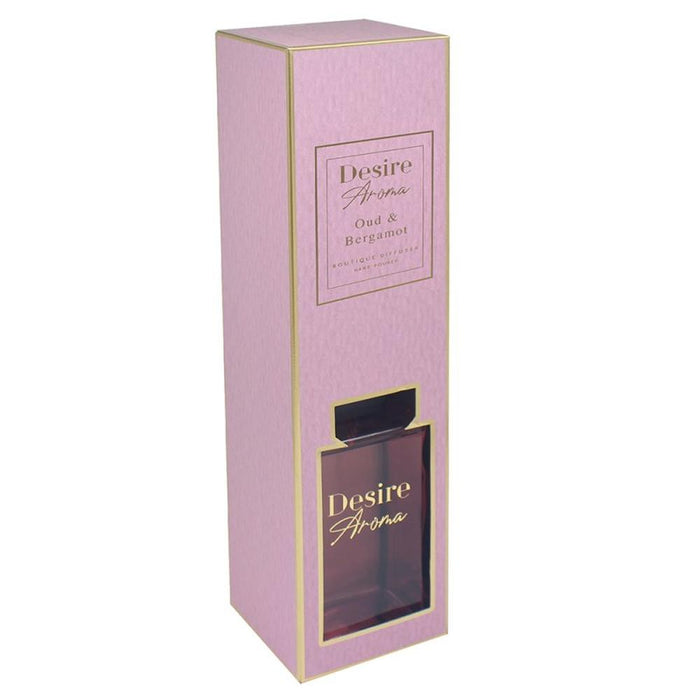 Desire Oud & Bergamot Reed Diffuser - 2000ml - Home Fragrance - Bumbletree - Bumbletree