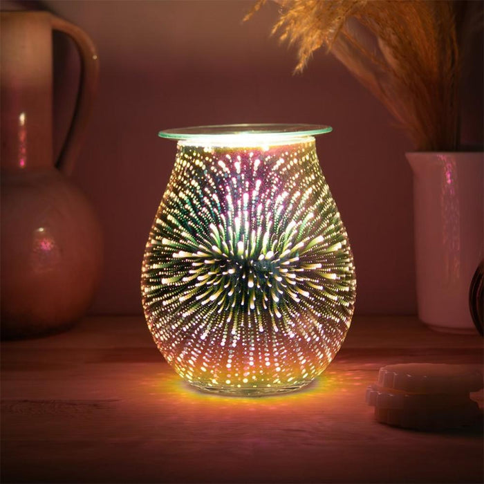Starburst Wax Melt & Oil Burner Aroma Lamp - Home Fragrance - Bumbletree - Bumbletree
