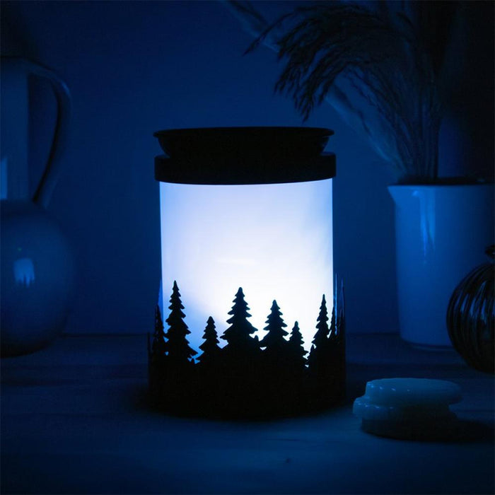 Woodland Northern Lights LED Colour Changing Wax Melt & Oil Burner Aroma Lamp - Home Fragrance - Bumbletree - Bumbletree