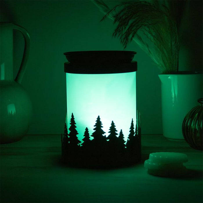 Woodland Northern Lights LED Colour Changing Wax Melt & Oil Burner Aroma Lamp - Home Fragrance - Bumbletree - Bumbletree