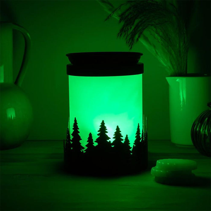 Woodland Northern Lights LED Colour Changing Wax Melt & Oil Burner Aroma Lamp - Home Fragrance - Bumbletree - Bumbletree