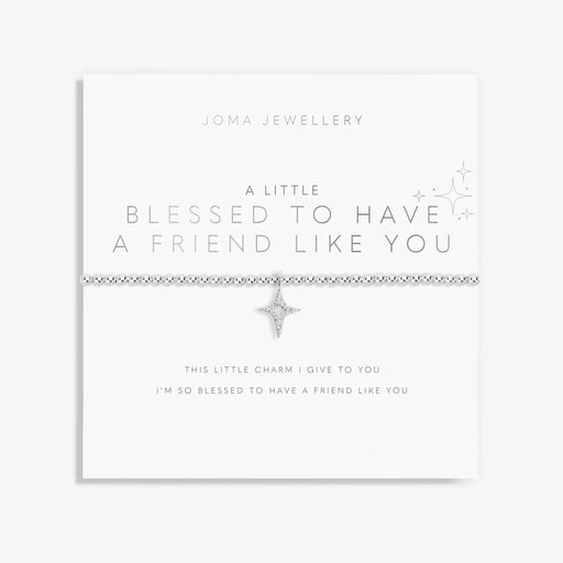 Joma Jewellery A Little 'Blessed To Have A Friend Like You' Bracelet - Jewellery - Joma Jewellery - Bumbletree
