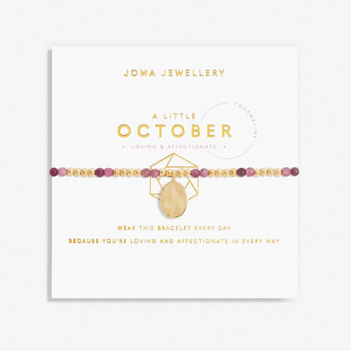 Joma Jewellery Birthstone Gold A Little 'October' Bracelet - Jewellery - Joma Jewellery - Bumbletree