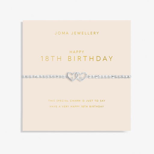 Joma Jewellery Forever Yours 'Happy 18th Birthday' Bracelet - Jewellery - Joma Jewellery - Bumbletree