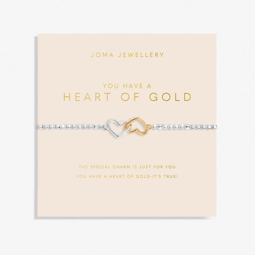 Joma Jewellery Forever Yours 'You Have A Heart Of Gold' Bracelet - Jewellery - Joma Jewellery - Bumbletree