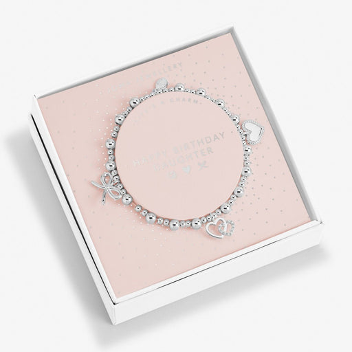 Joma Jewellery Life's A Charm 'Happy Birthday Daughter' Bracelet - Jewellery - Joma Jewellery - Bumbletree