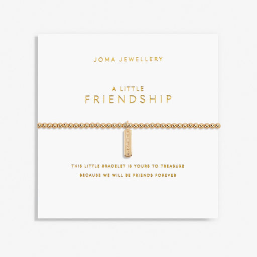 Joma Jewellery Gold A Little 'Friendship' Bracelet - Jewellery - Joma Jewellery - Bumbletree