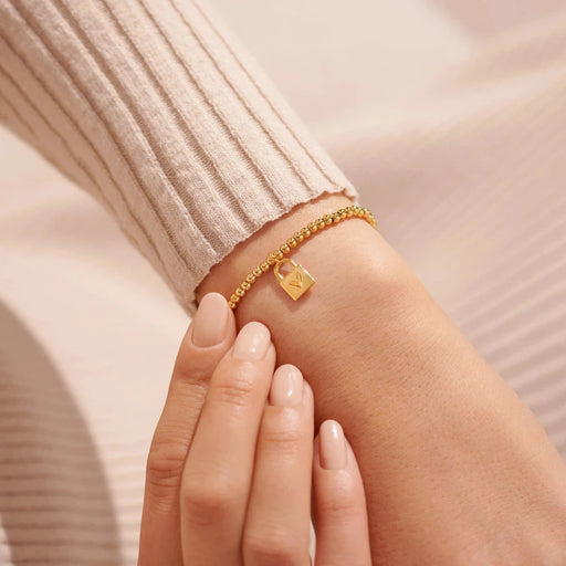 Joma Jewellery Gold A Little 'Strength' Bracelet - Jewellery - Joma Jewellery - Bumbletree
