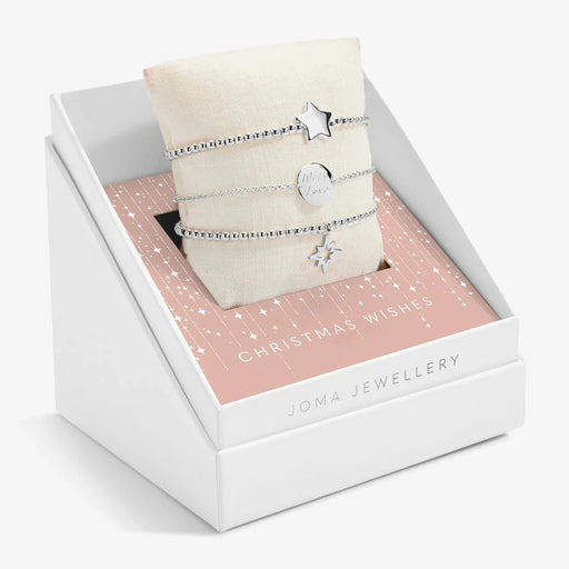 Joma Jewellery Christmas Celebrate You 'Christmas Wishes' Bracelet Gift Box - Jewellery - Joma Jewellery - Bumbletree