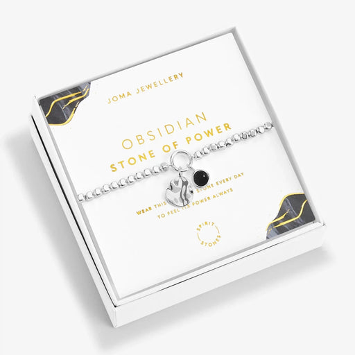 Joma Jewellery Spirit Stones 'Obsidian' Bracelet - Jewellery - Joma Jewellery - Bumbletree