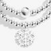 Joma Jewellery Set of 2 "A Little Merry Christmas" Snowflake Bracelets - Jewellery - Joma Jewellery - Bumbletree