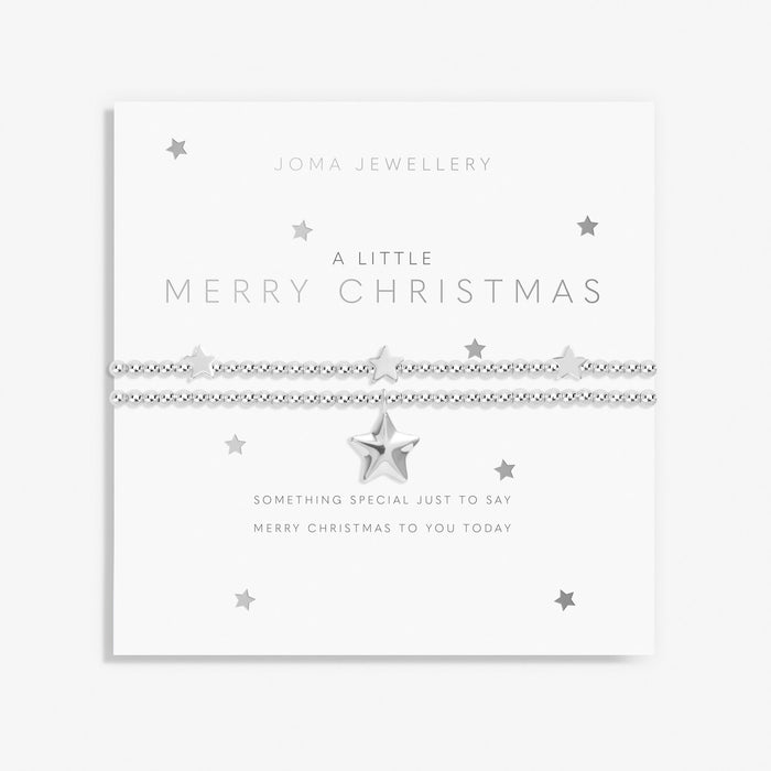 Joma Jewellery Set of 2 "A Little Merry Christmas" Star Bracelets - Jewellery - Joma Jewellery - Bumbletree