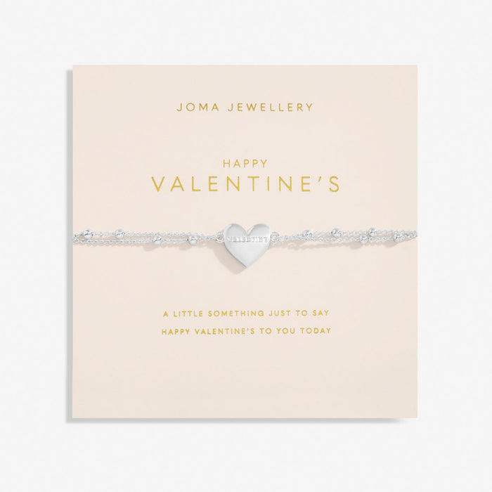 Joma Jewellery Forever Yours 'Happy Valentine's' Bracelet - Jewellery - Joma Jewellery - Bumbletree