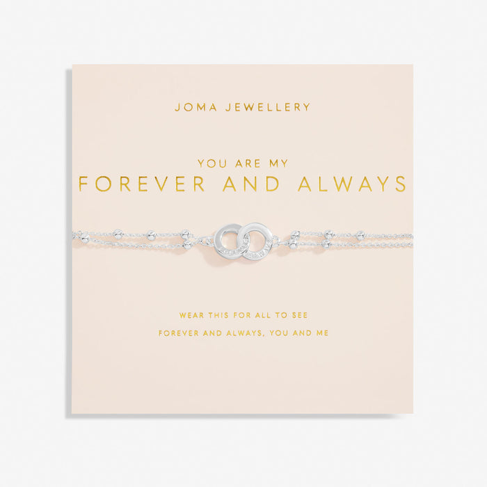 Joma Jewellery Forever Yours 'You Are My Forever And Always' Bracelet - Jewellery - Joma Jewellery - Bumbletree