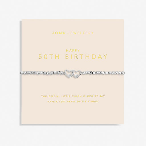 Joma Jewellery Forever Yours '50th Birthday' Bracelet - Jewellery - Joma Jewellery - Bumbletree