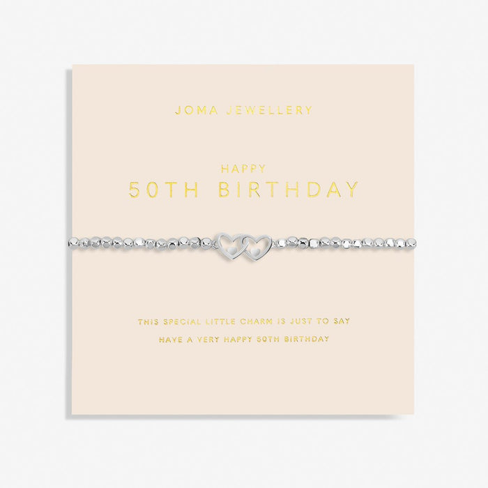 Joma Jewellery Forever Yours '50th Birthday' Bracelet - Jewellery - Joma Jewellery - Bumbletree