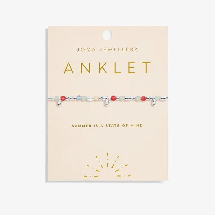 Joma Jewellery Multi Stone Anklet - Jewellery - Joma Jewellery - Bumbletree