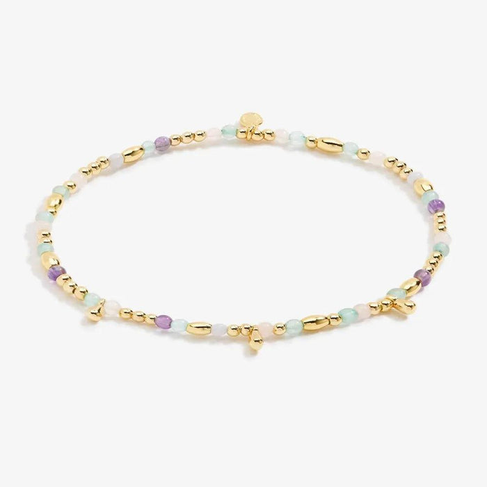 Joma Jewellery Multi Stone Gold Anklet - Jewellery - Joma Jewellery - Bumbletree